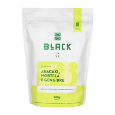 BLACK ERVA (ABACAXI-HORTELÃ-GENGIBRE)