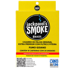 PALHEIRO JACKPAIOL´S - FUMO GOIANO (COM PITEIRA - DISPLAY COM 10)