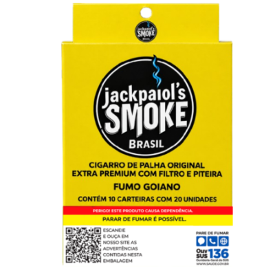 PALHEIRO JACKPAIOL´S - FUMO GOIANO (COM PITEIRA - DISPLAY COM 10)