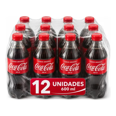COCA COLA ORIGINAL 600ml com 12 unid