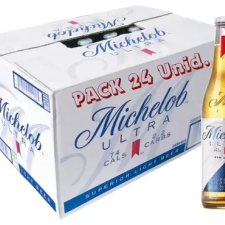 CERVEJA  MICHELOB ULTRA LONG NECK 330ml com 24 unid