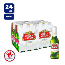 Cerveja Stella Artois Long Neck 330ml Fd 24 Unid